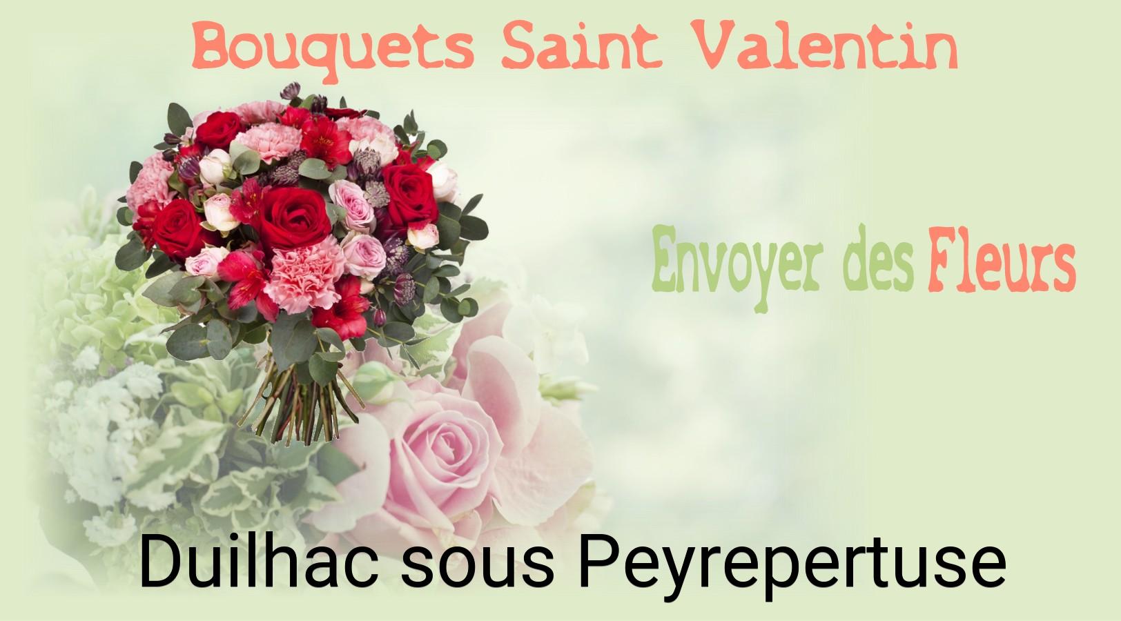 Roses de Saint-Valentin livrées à Duilhac-sous-Peyrepertuse